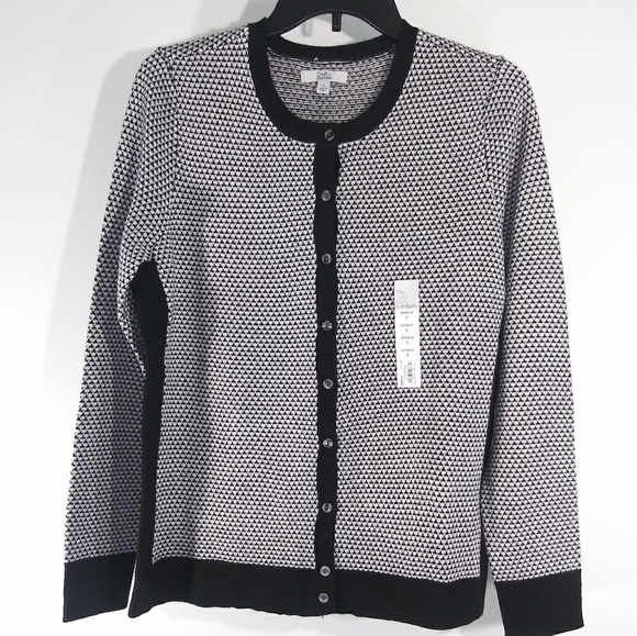 Croft & Barrow Textured Extra Cozy Cardigan Sz S - Picture 3 of 7